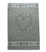 Torchon jacquard LEOPOLDINE